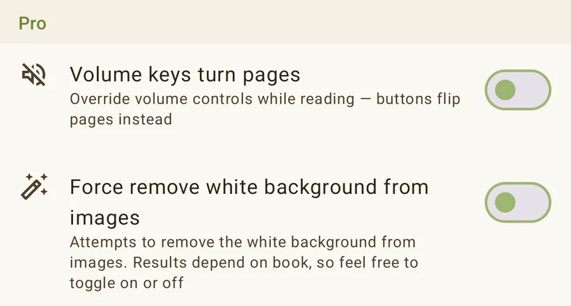 Remove-white setting